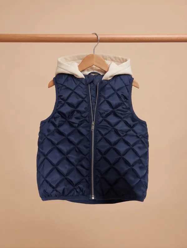 Doudoune capuche — 12 mois · Bébé et enfant, dressing du studio de Julie Dugardin Photographe