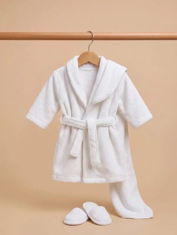 Peignoir — 0-3 mois · Bébé et enfant, dressing du studio de Julie Dugardin Photographe