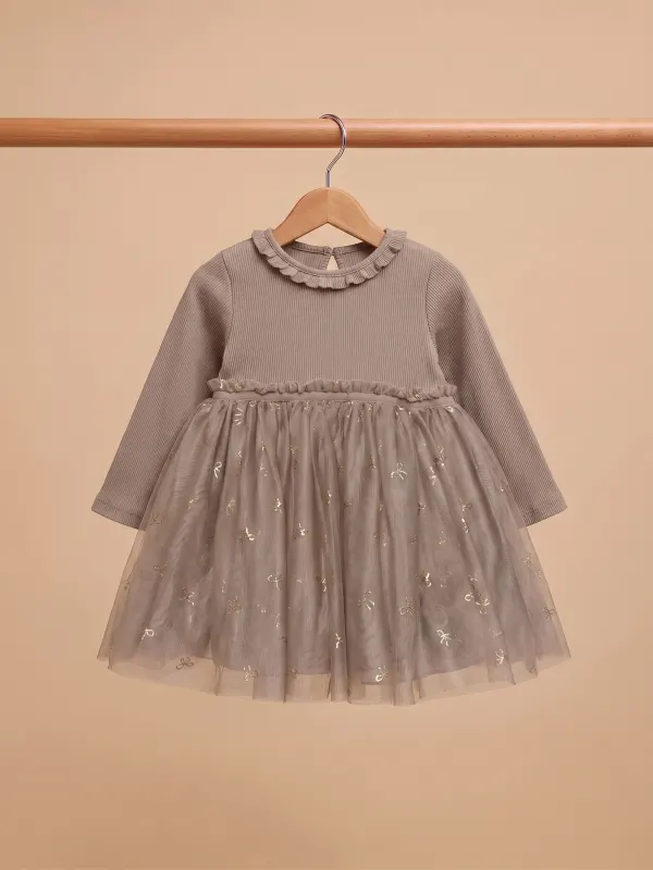 Robe grise — 12-18 mois · Bébé et enfant, dressing du studio de Julie Dugardin Photographe