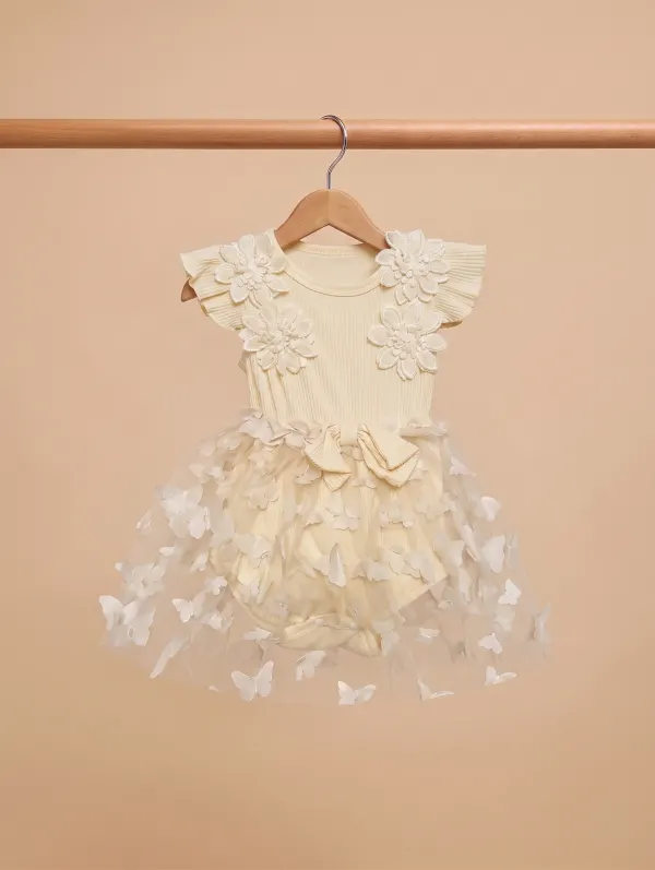Robe jaune — 12-18 mois · Bébé et enfant, dressing du studio de Julie Dugardin Photographe