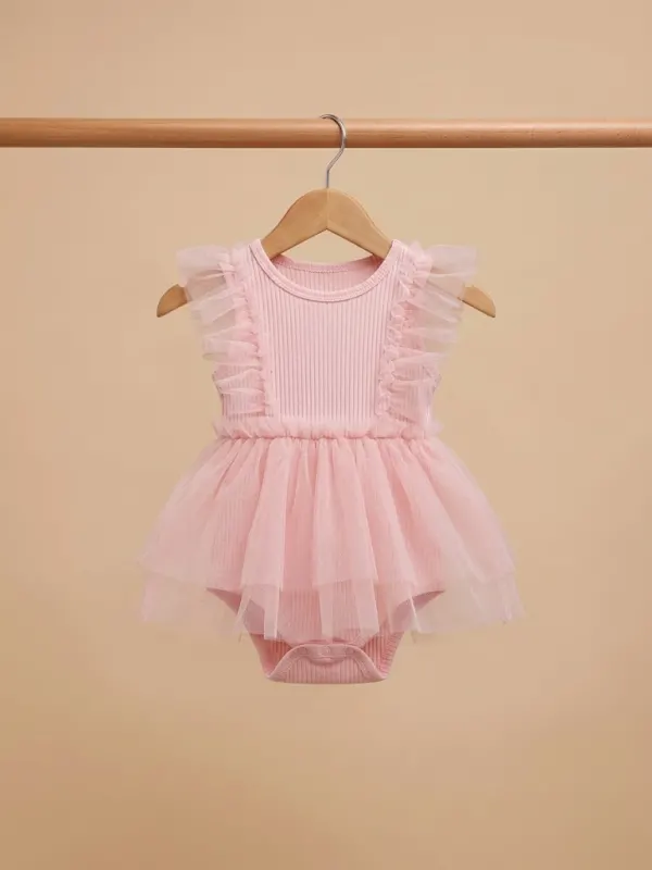 Robe rose 5 — 0-3 mois · Bébé et enfant, dressing du studio de Julie Dugardin Photographe