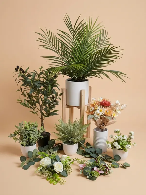 Lot de plantes · Décors et accessoires, dressing du studio de Julie Dugardin Photographe
