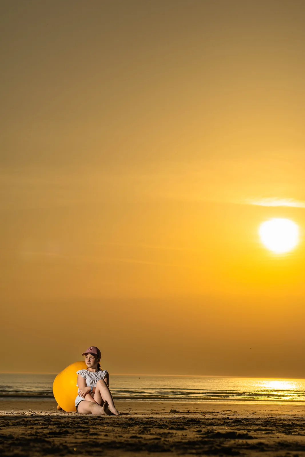 Séance photo enfant sur la plage du Touquet — Julie Dugardin